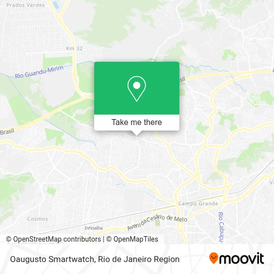 Oaugusto Smartwatch map