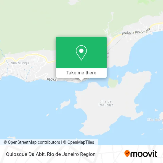 Quiosque Da Abit map