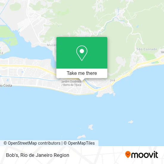 Bob's map