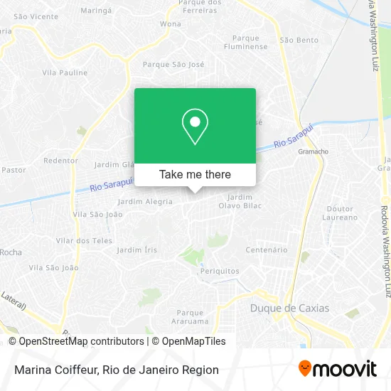 Marina Coiffeur map