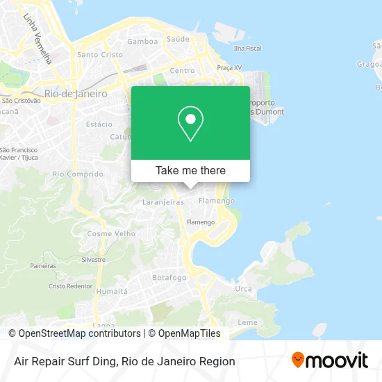 Air Repair Surf Ding map