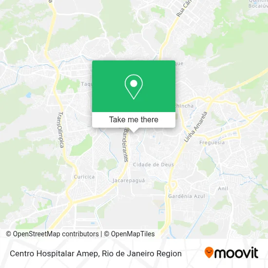 Centro Hospitalar Amep map