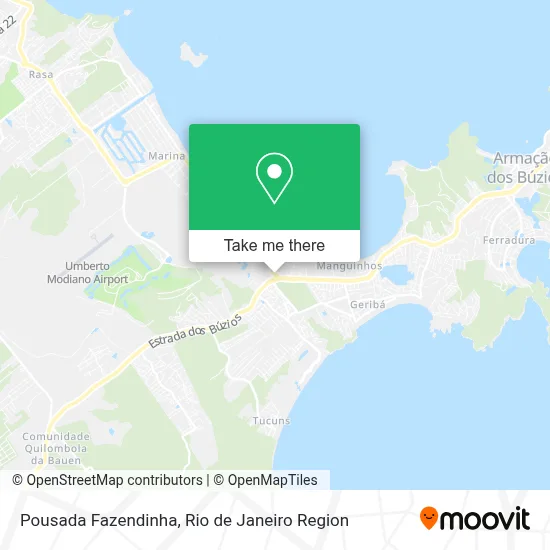 Pousada Fazendinha map