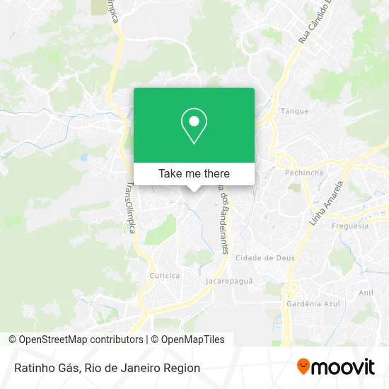 Ratinho Gás map