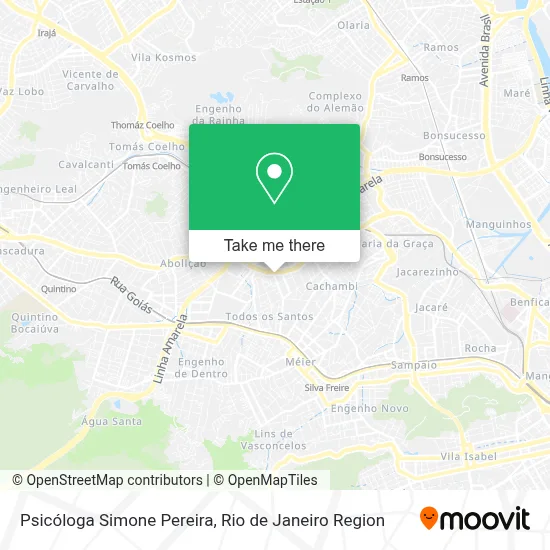 Psicóloga Simone Pereira map