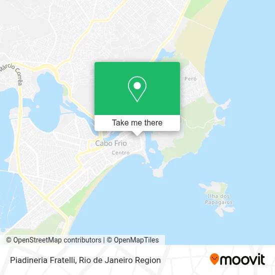 Piadineria Fratelli map
