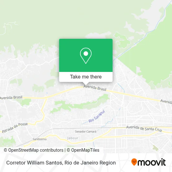 Corretor William Santos map