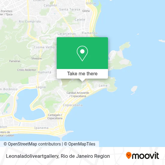 Leonaladoliveartgallery map