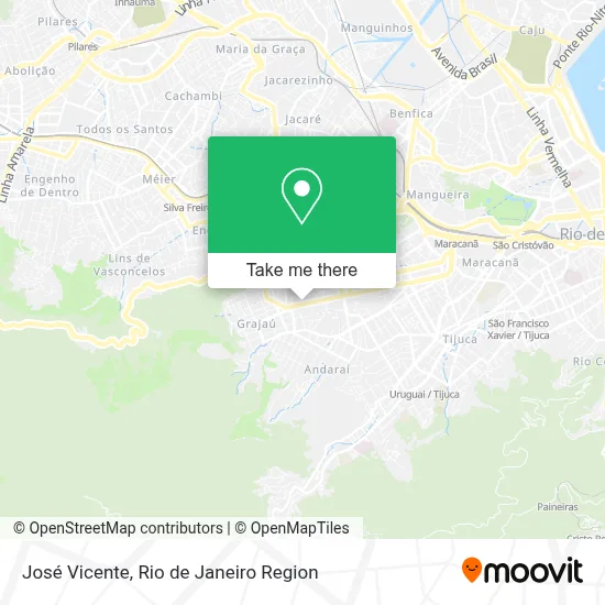 José Vicente map