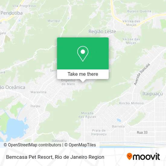 Bemcasa Pet Resort map
