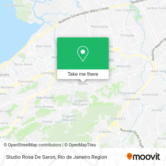 Studio Rosa De Saron map