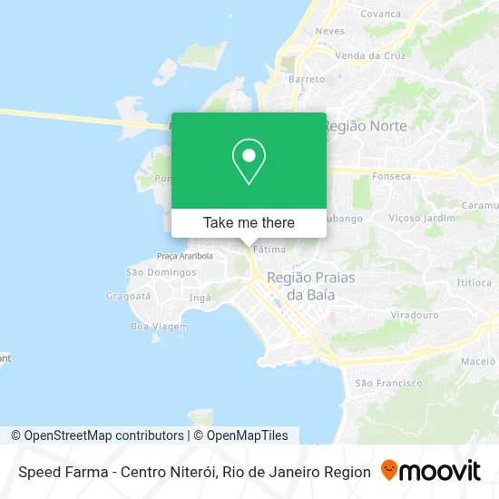 Speed Farma - Centro Niterói map