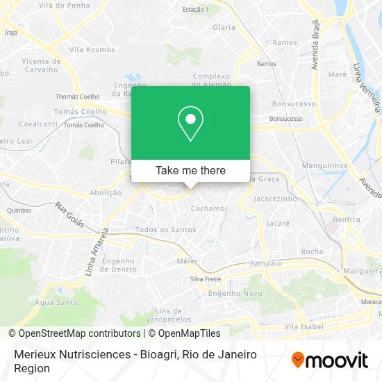 Merieux Nutrisciences - Bioagri map