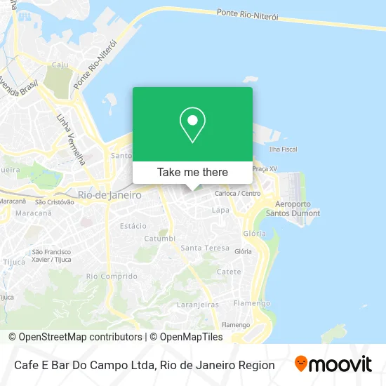 Cafe E Bar Do Campo Ltda map