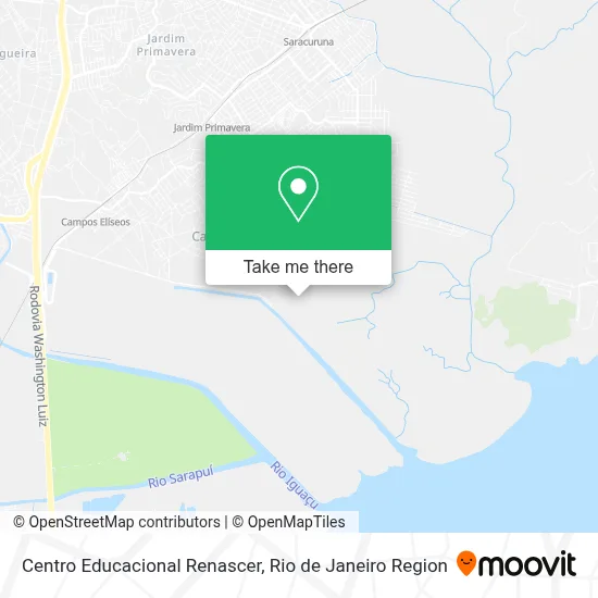 Centro Educacional Renascer map