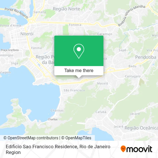 Edificio Sao Francisco Residence map