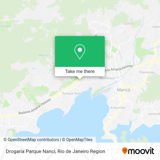 Drogaria Parque Nanci map