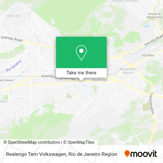 Realengo Tem Volkswagen map