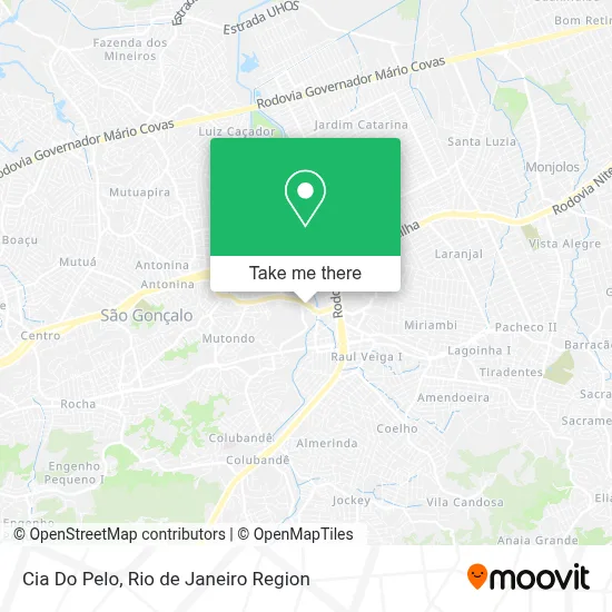 Cia Do Pelo map