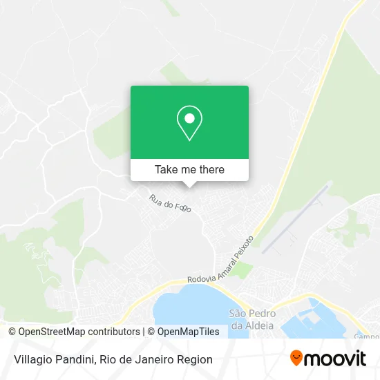 Villagio Pandini map