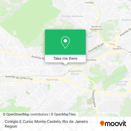Colégio E Curso Monte Castelo map