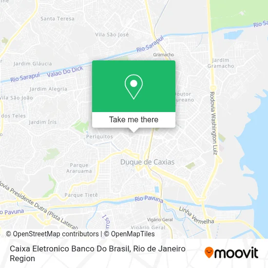 Caixa Eletronico Banco Do Brasil map