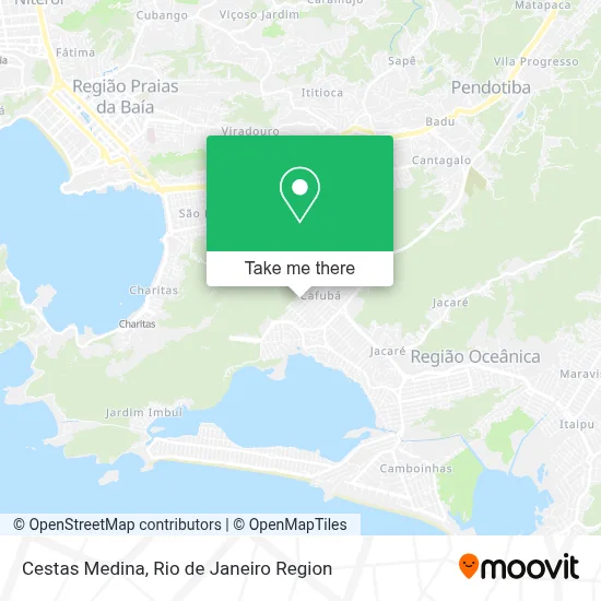 Cestas Medina map
