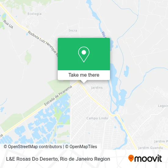 L&E Rosas Do Deserto map