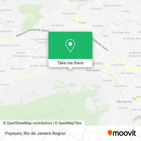 Popeyes map