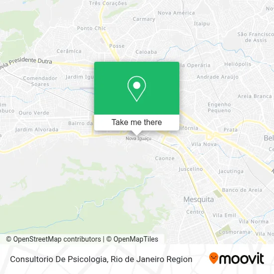 Consultorio De Psicologia map