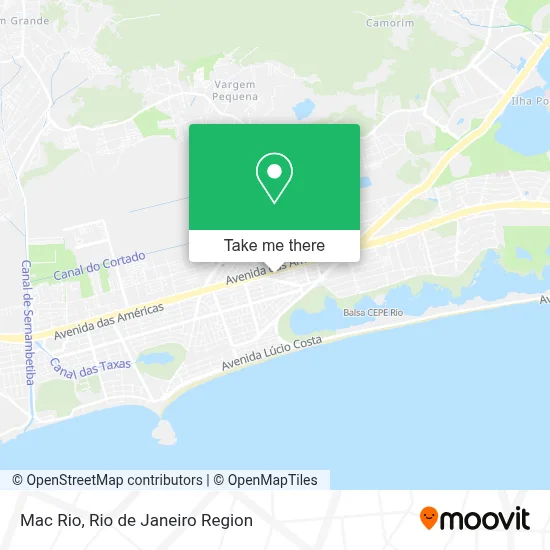 Mac Rio map