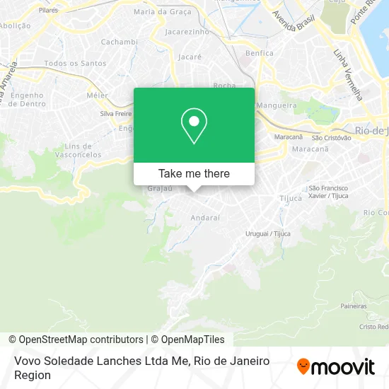 Vovo Soledade Lanches Ltda Me map