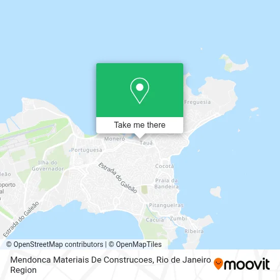 Mendonca Materiais De Construcoes map