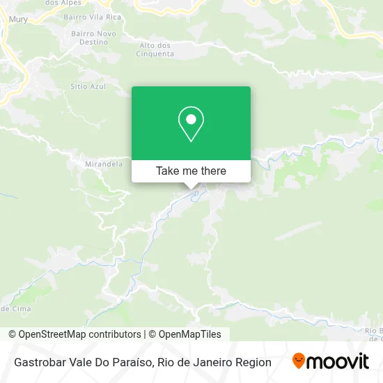 Gastrobar Vale Do Paraíso map