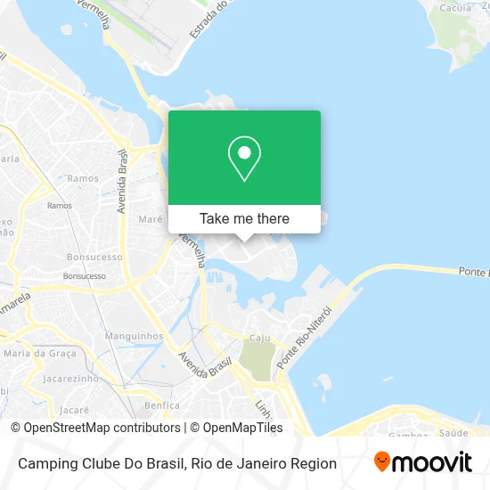 Camping Clube Do Brasil map