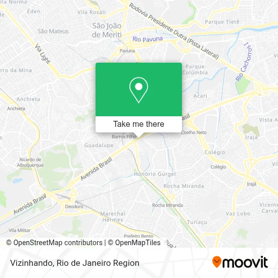 Vizinhando map