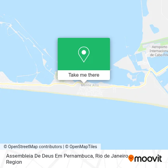 Assembleia De Deus Em Pernambuca map