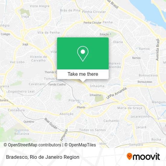 Bradesco map