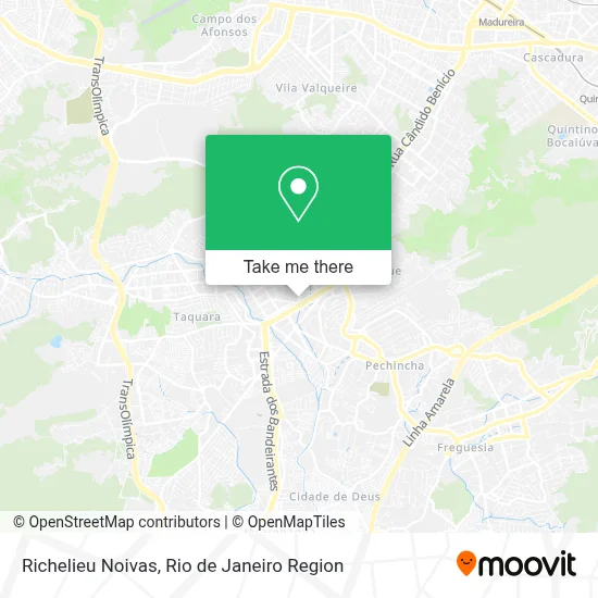 Richelieu Noivas map