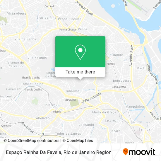 Espaço Rainha Da Favela map