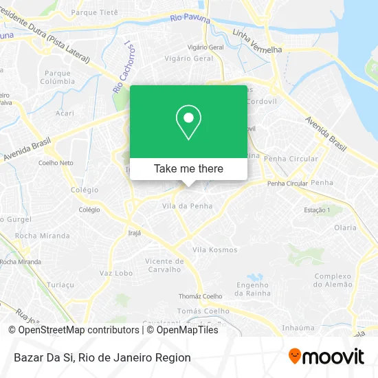 Bazar Da Si map