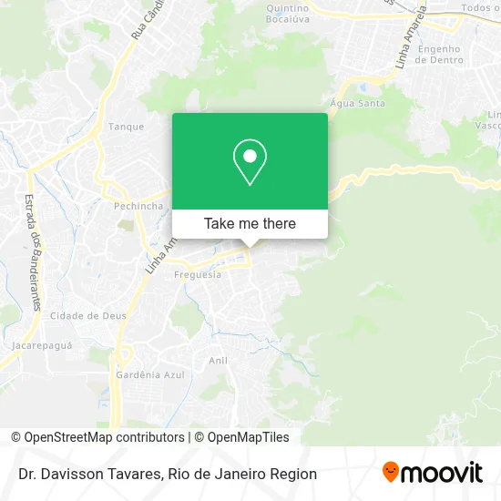 Dr. Davisson Tavares map