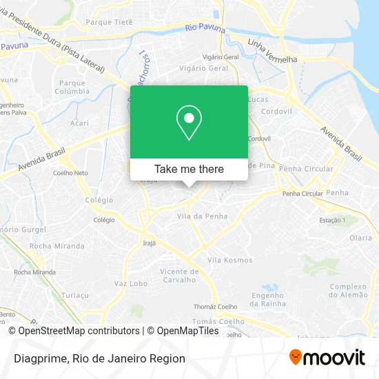 Diagprime map