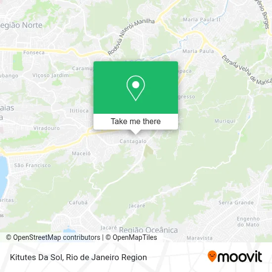 Kitutes Da Sol map