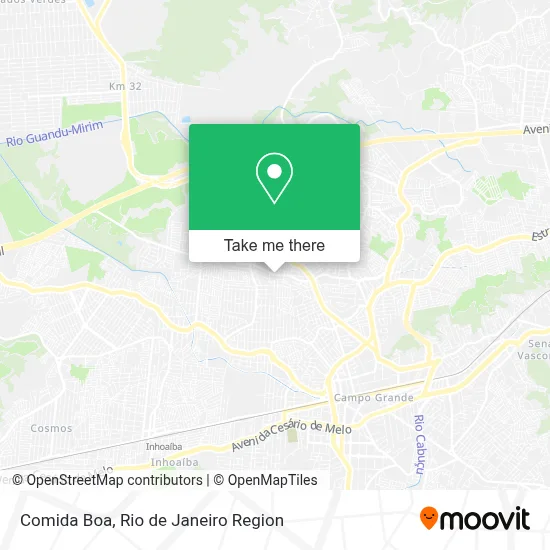 Comida Boa map