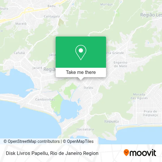 Disk Livros Papellu map