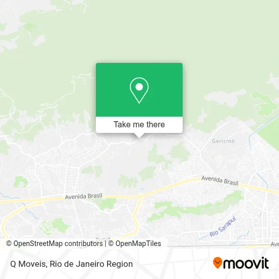 Q Moveis map