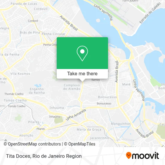 Tita Doces map