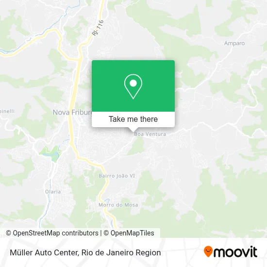 Müller Auto Center map