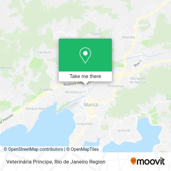 Veterinária Principe map